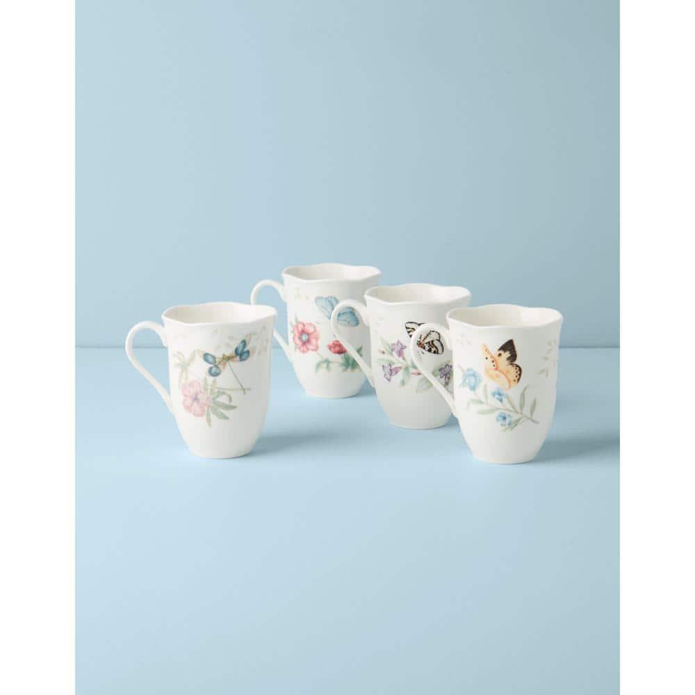 Lenox Butterfly Meadow 4-Piece Mug Set (Set of 4)