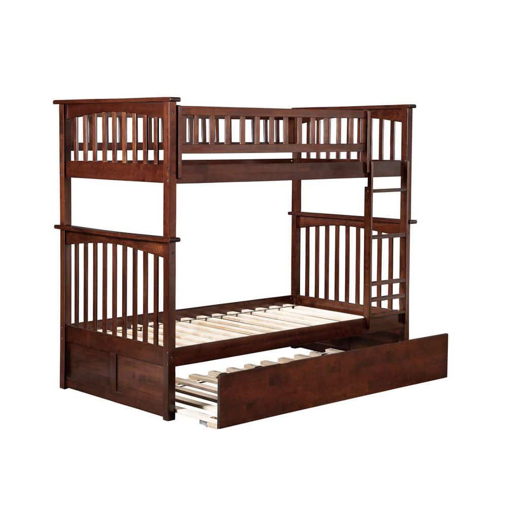 Columbia Bunk Bed Twin over Twin in Multiple Colors and Configurations