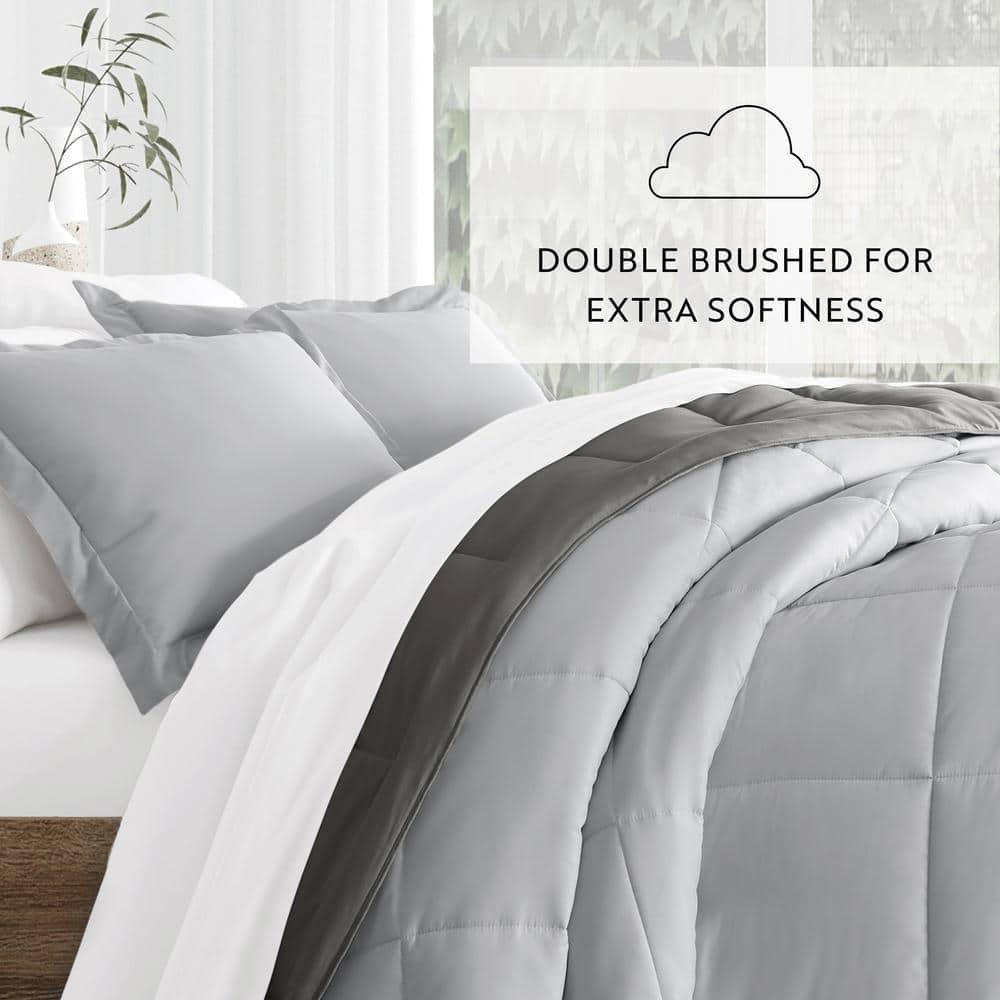Becky Cameron Reversible Down-Alternative Comforter Bedding Set