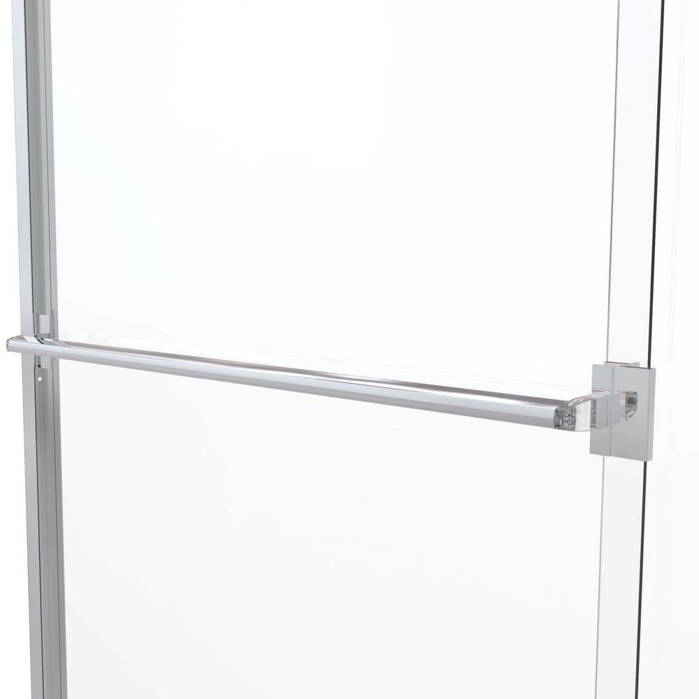 Basco Clch05a4770ob Classic 70" High X 47" Wide Bypass Framed Shower Door - Chrome