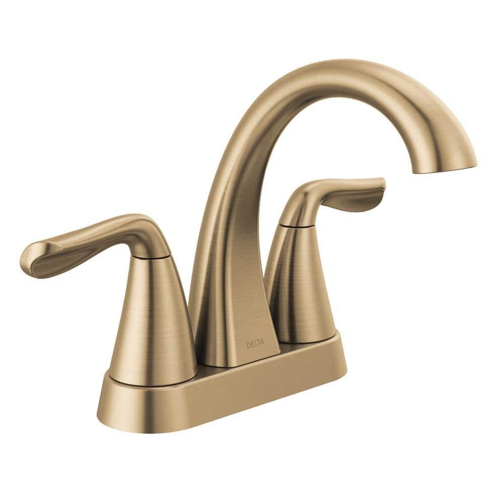 Arvo Centerset Bathroom Faucet with Drain Assembly, 2-handle Bathroom Sink Faucet