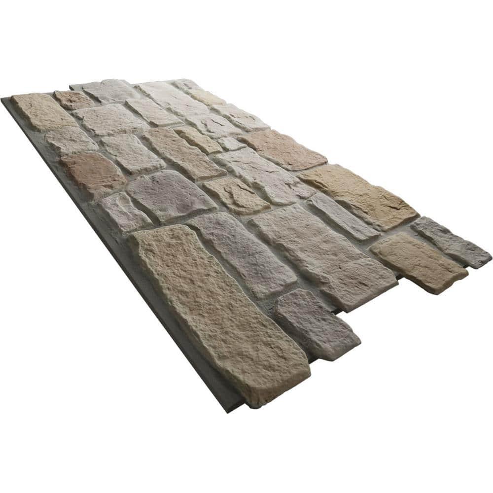 Ekena Millwork EverStone Cobblestone Faux Stone Panel