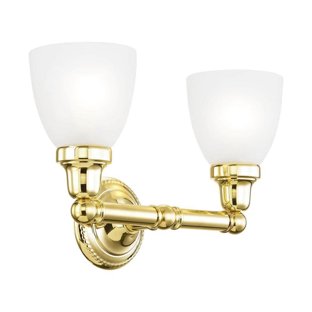 Livex Lighting Classic 2 - Light Vanity in  Polished Brass