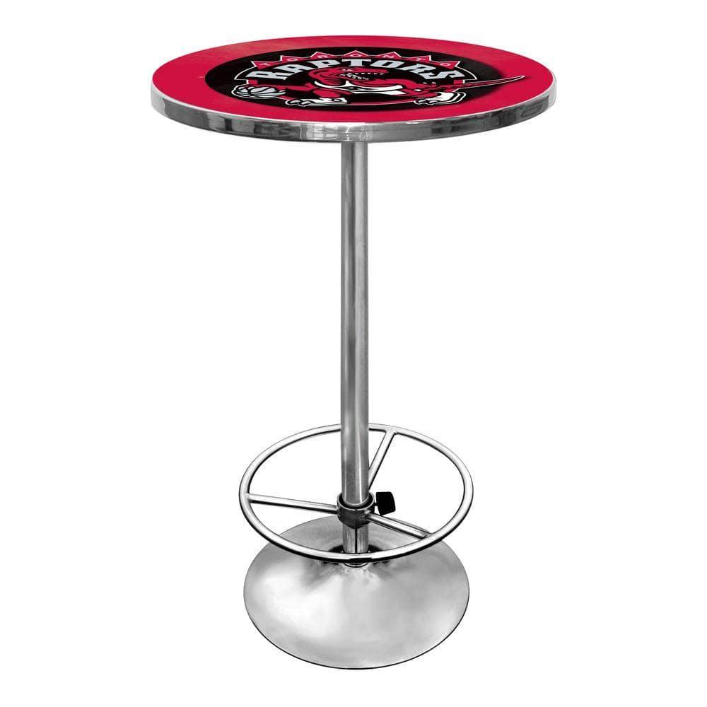 Trademark Global Round Metal Base Dining Table