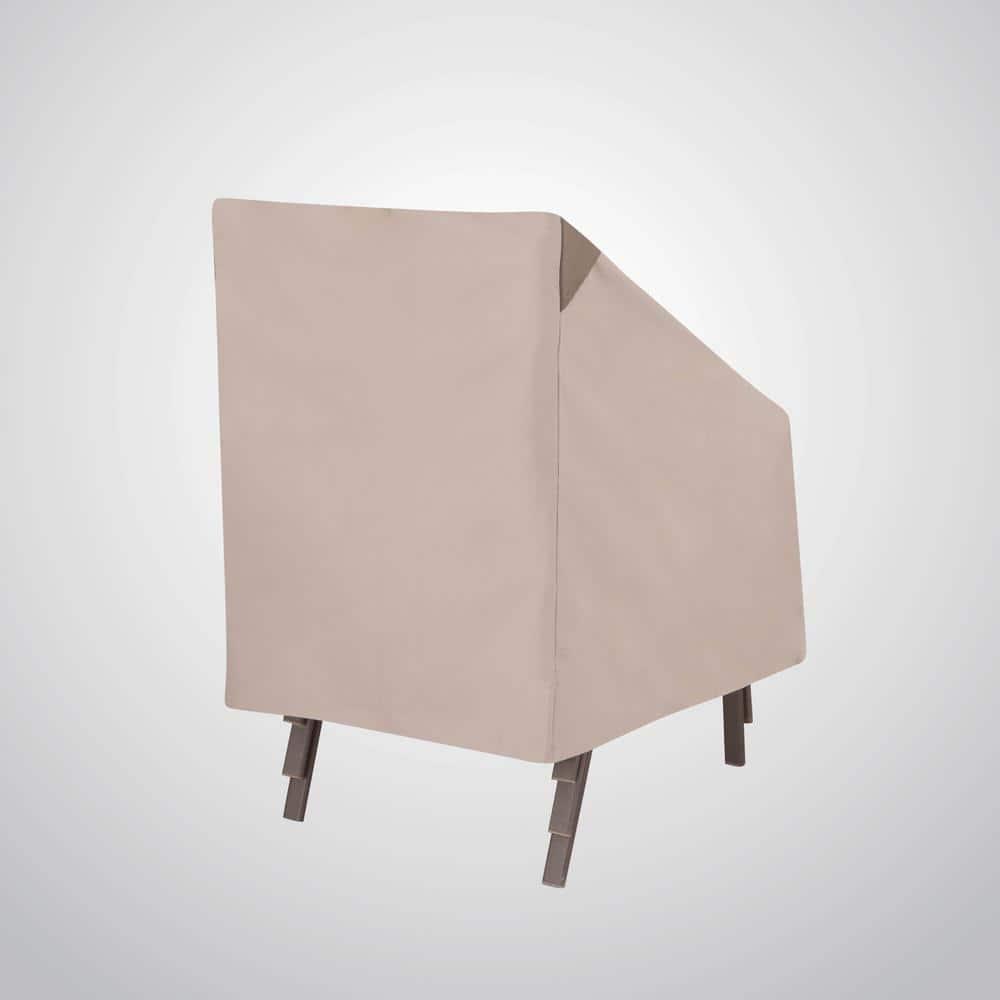 Modern Leisure Modern Leisure Monterey Patio Swivel Lounge Chair Cover, 2-Pack, 37.5"L x 39.25"W x 38.5"H, Beige (Set of 2)