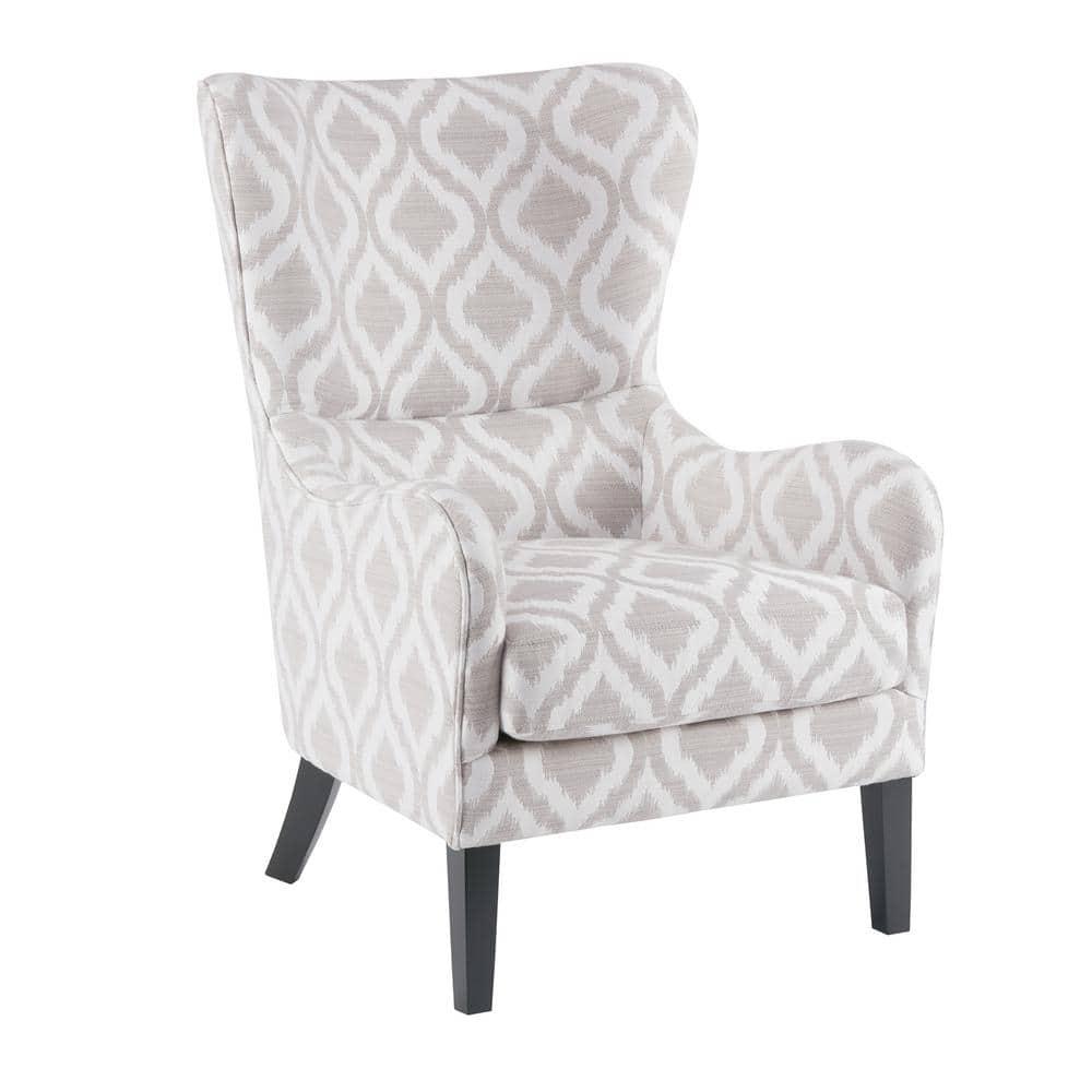 Home Essence Aria Swoop Wing Accent Chair, Multiple Colors