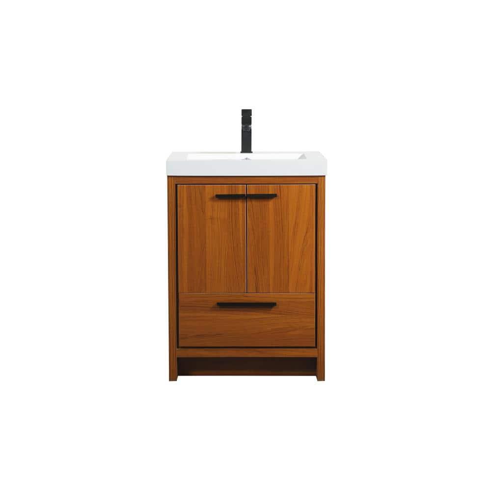 Elegant Kitchen and Bath Elegant Kitchen and Bath 24 Inch Single Bathroom Vanity