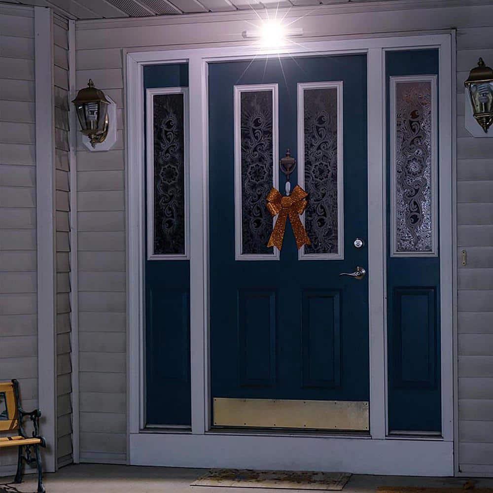 Mr. Beams Motion-Sensing Battery Powered LED White Security Light Model No. MB970-WHT-01-07