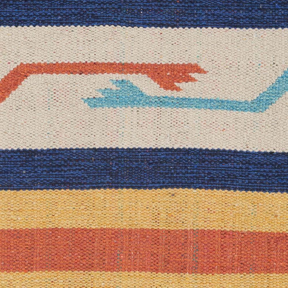 Nourison Baja Tribal Ivory 5' x 7' Area Rug, (5x7)