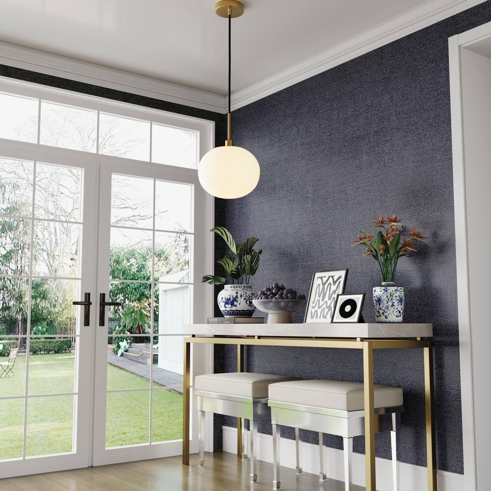 Modern Gold Kitchen Island Chandelier, Milky White Globe Shade Farmhouse Industrial Pendant Light Fixture