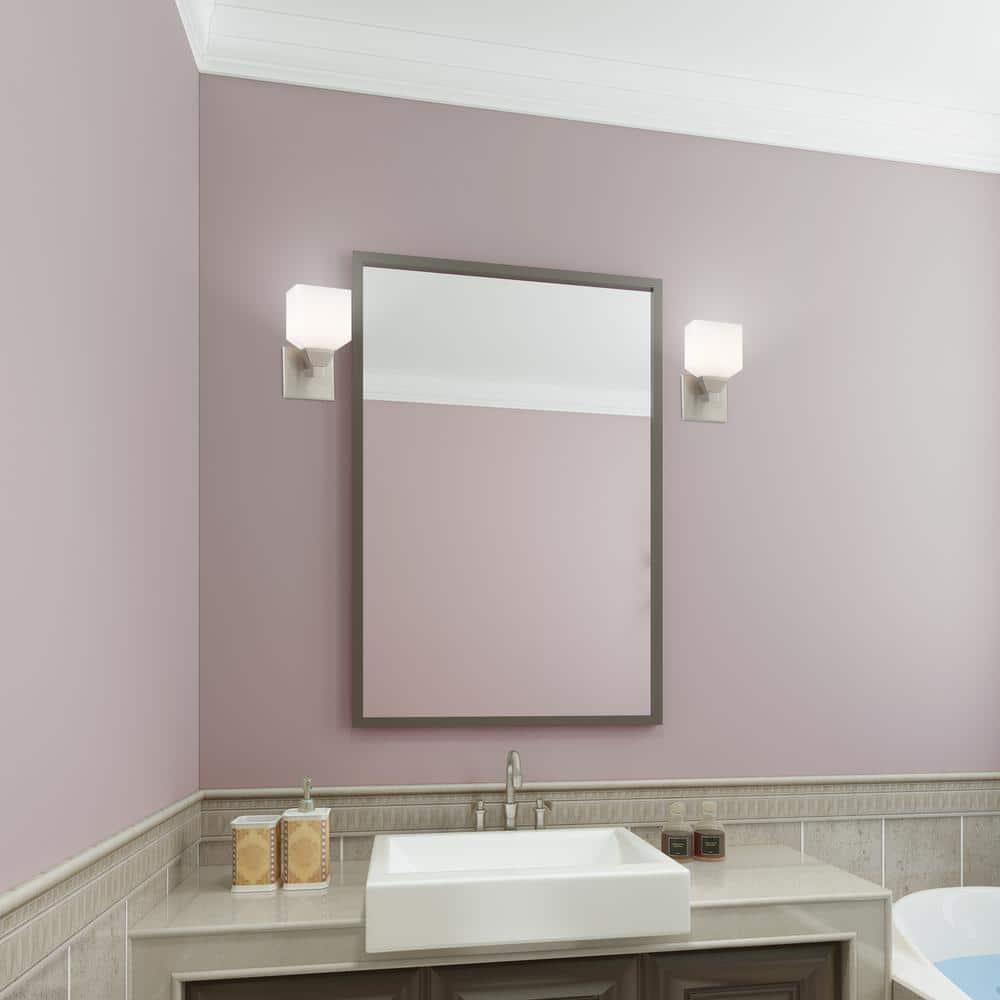 Livex Lighting Aragon 1 - Light Sconce in  Brushed Nickel