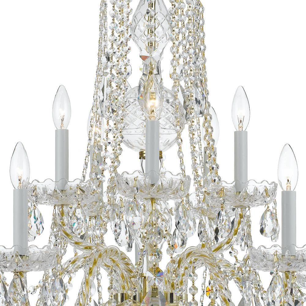 Crystorama Lighting - Ten Light Chandelier - Chandelier - Crystal - Five Light