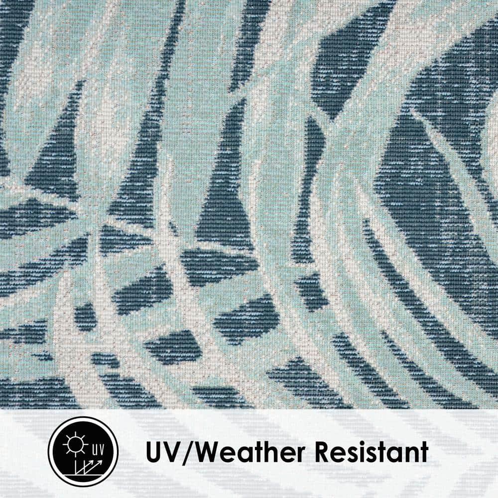 Tommy Bahama Malibu Palm Springs Coastal Indoor/Outdoor Area Rug, Blue/Navy