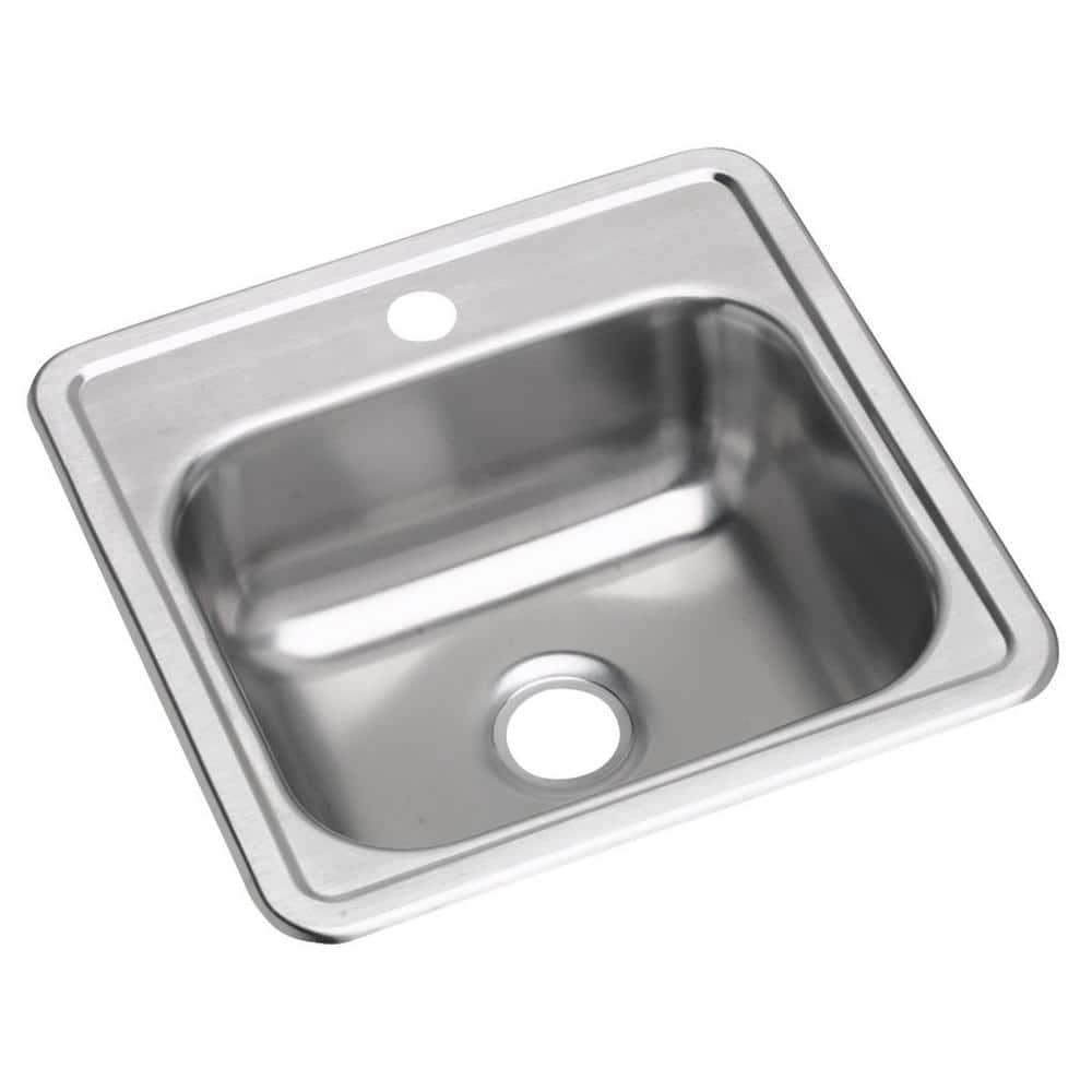 Dayton 15" L x 15" W Drop-In Bar Sink
