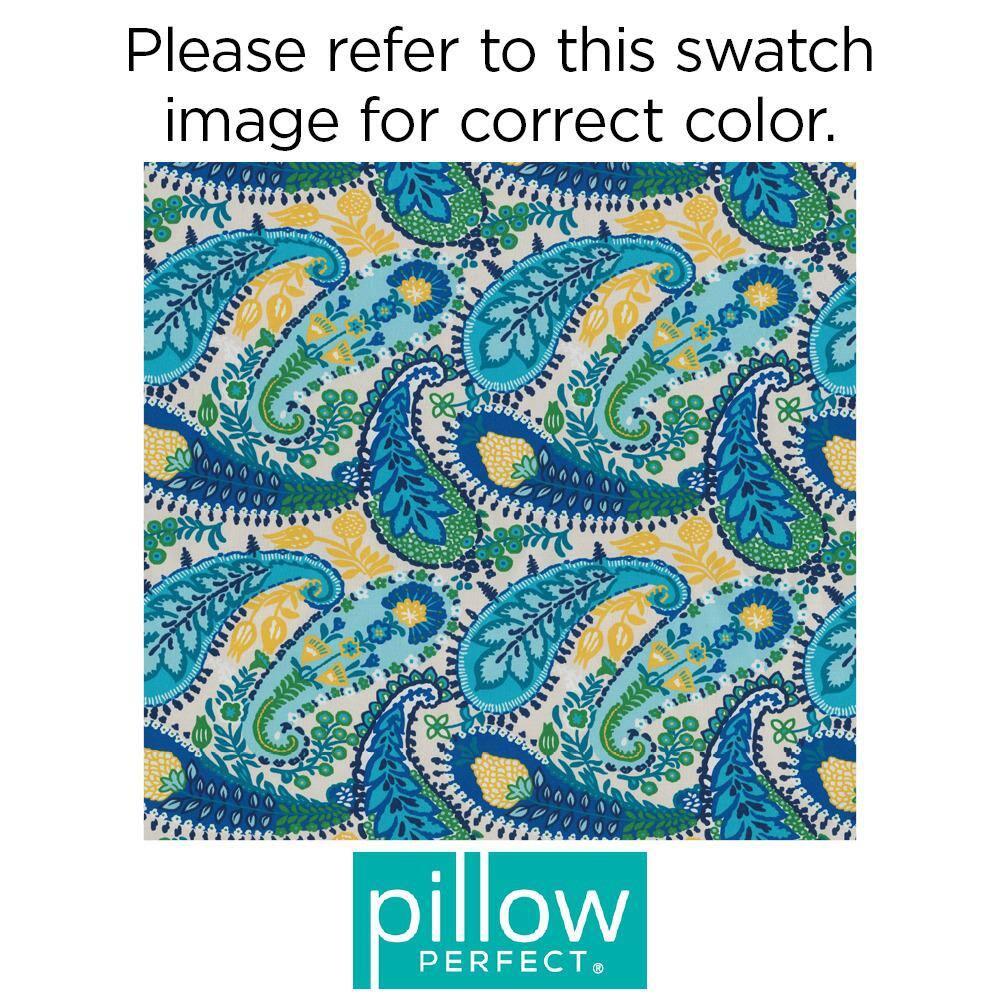 Pillow Perfect  Paisley Throw Pillow | Wayfair