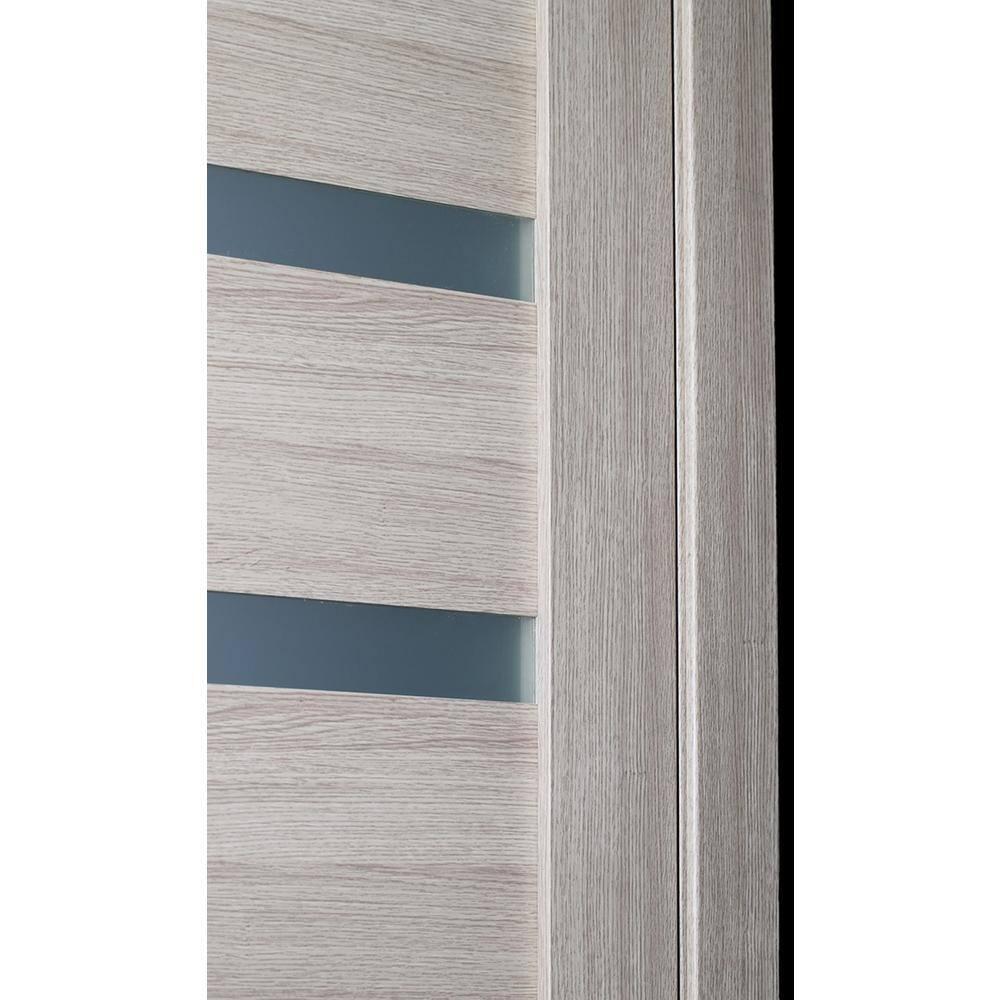 Belldinni Leora Paneled Manufactured Wood and Glass Standard Door Slab