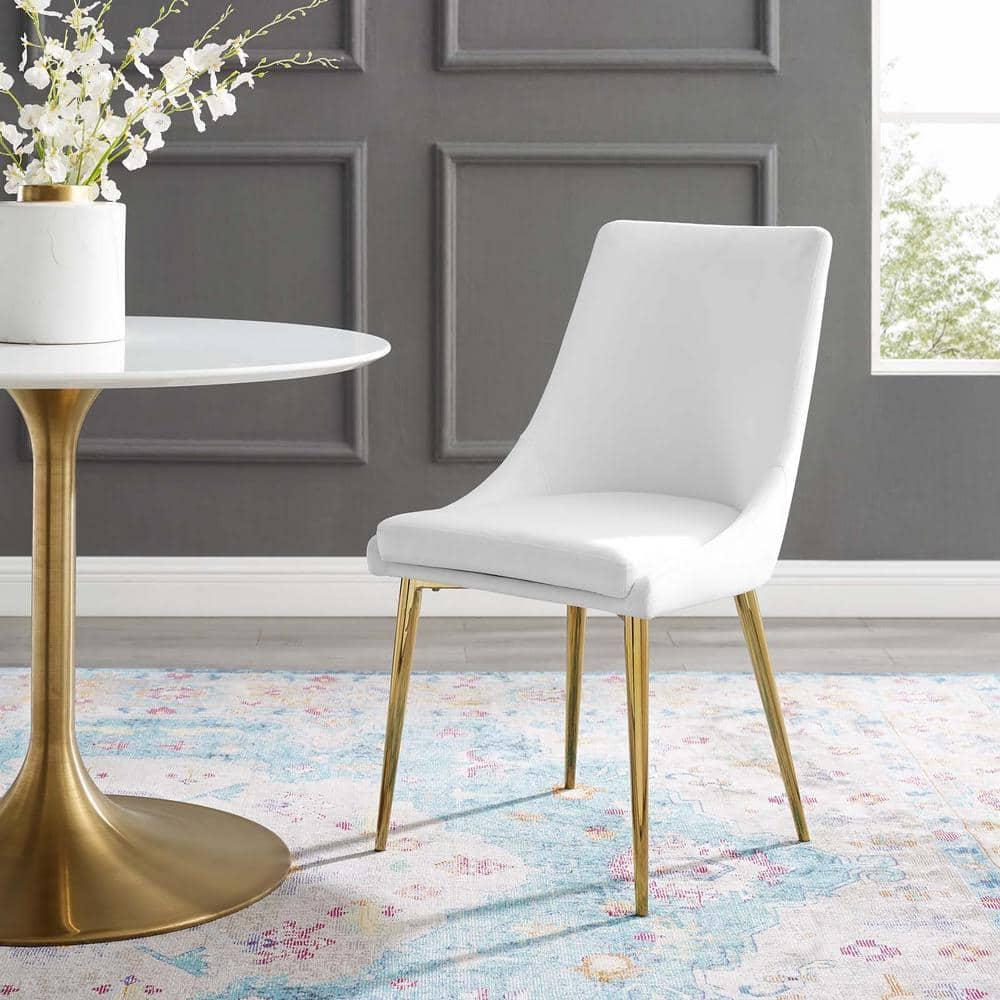 Modway Viscount Modern Accent Performance Velvet Dining Chair