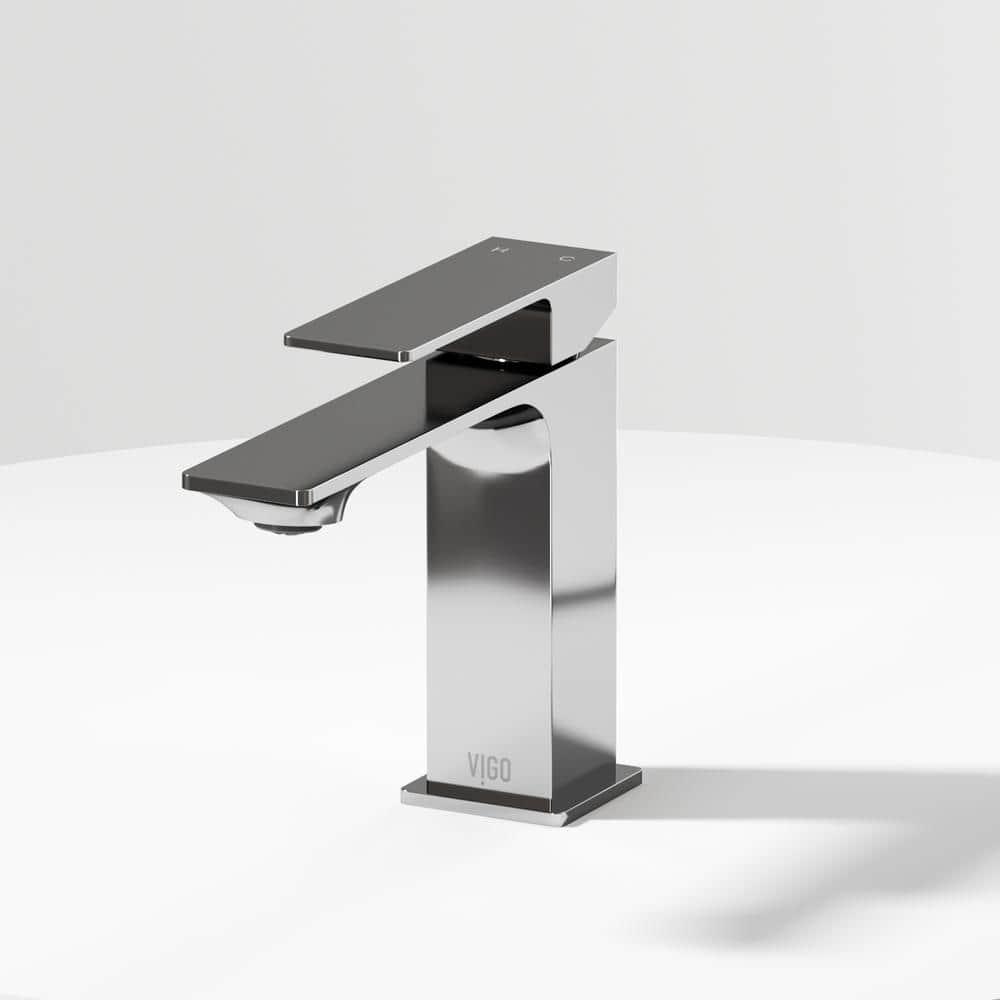 Dunn 6" H Single Handle Single Hole Bathroom Faucet