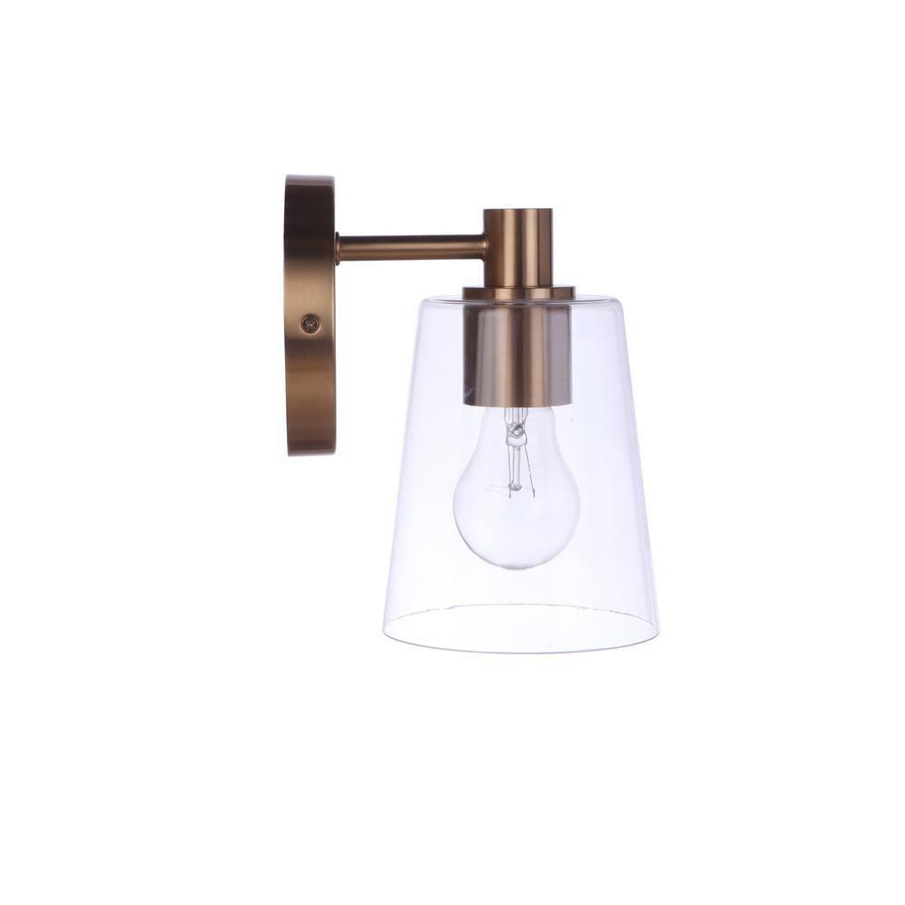 Craftmade Lighting Emilio 1 - Light Wall Light in  Satin Brass