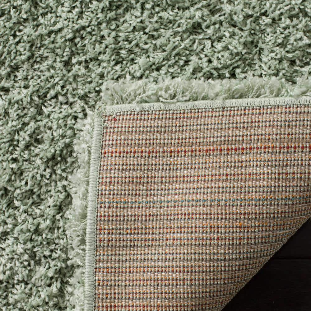 Laguna Shag SGL303 Power Loomed Accent Rug - Light Sage - 3'x5' - Safavieh.