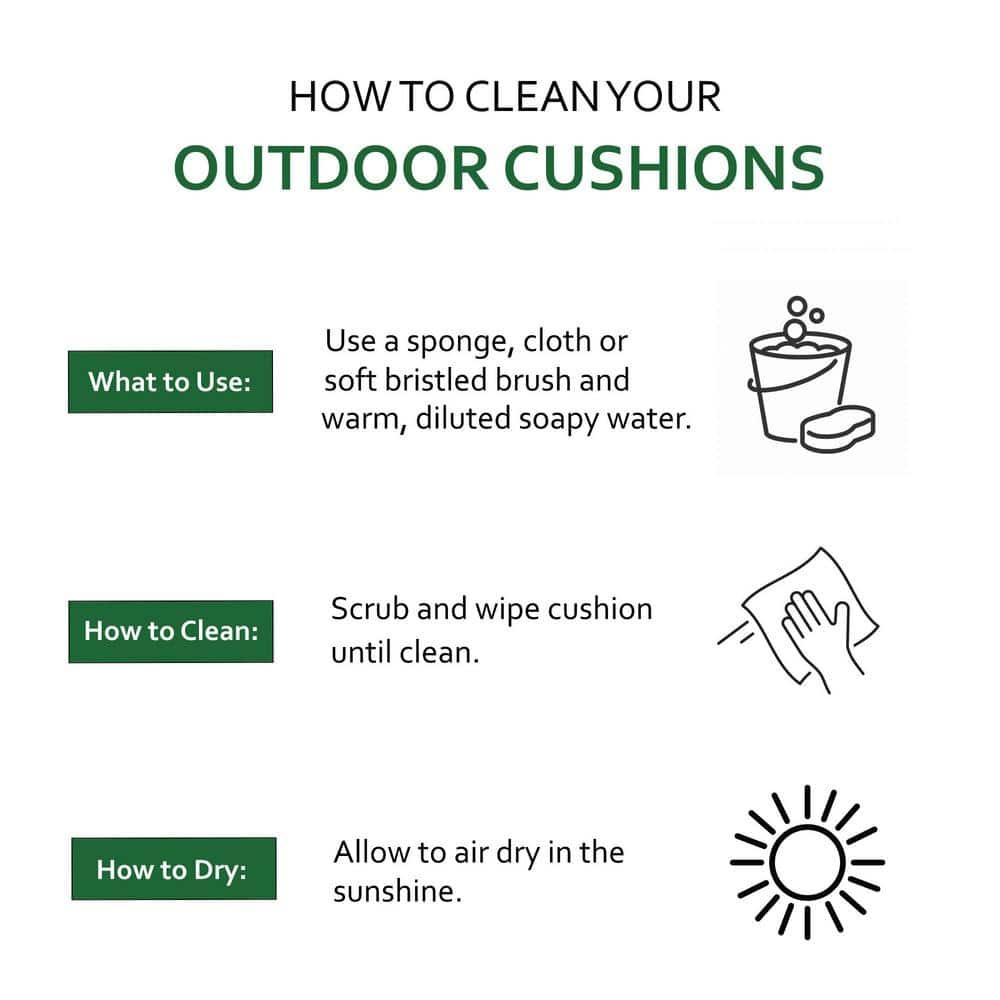 Asbury Park Cojín Redondo para Asiento de Bistró para Exteriores de 15 Pulgadas (Juego de 4) de Greendale Home Fashions