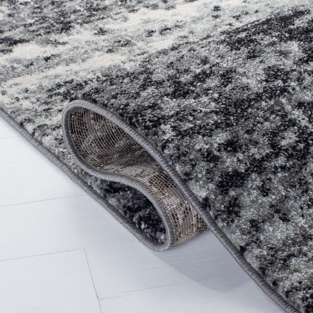 SAFAVIEH Evoke Frosina Abstract Area Rug, Ivory/Dark Grey, 3' x 5'