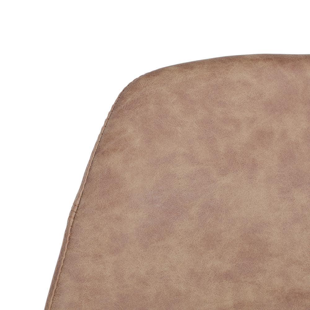 Mathison Counter Stool - FOX3012 - Brown/Copper - Safavieh Couture