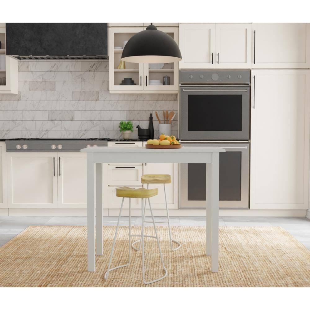 Carolina Company 2242-MW Ant. White Cafe Bar