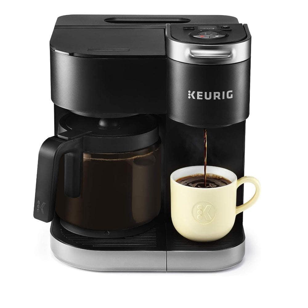 Keurig K-Duo Coffee Maker, with Single-Serve K-Cup Pod, and 12 Cup Carafe Brewer