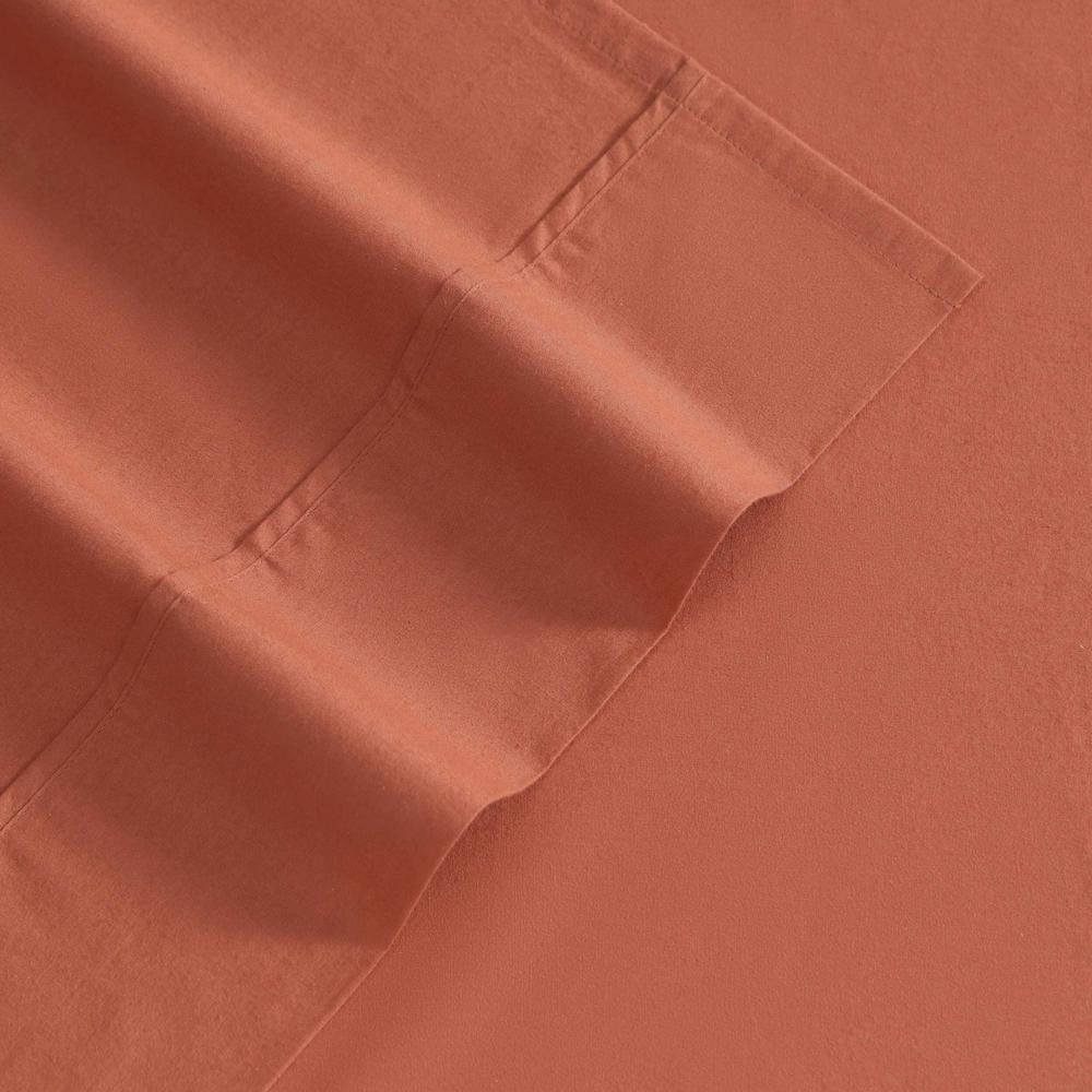 Eddie Bauer Eddie Bauer Solid Brushed Percale Cotton Sheet Set