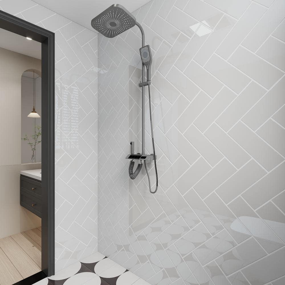 Glass Subway 4" x 12" Wall Tile