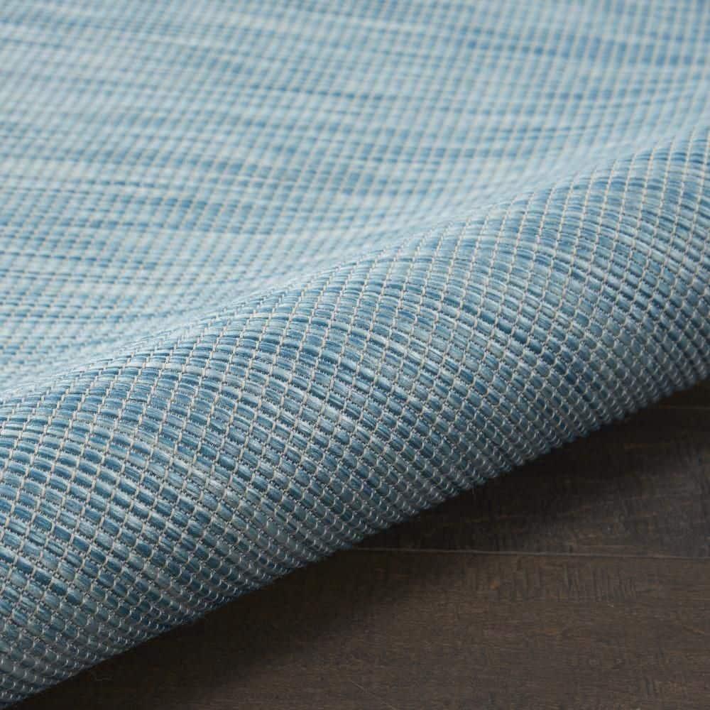 Nourison Positano POS01 Indoor/outdoor Area Rug - Aqua 4' x 6'