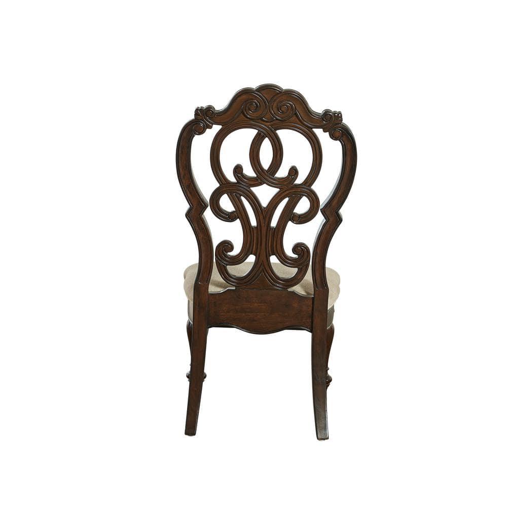Steve Silver Royale Pecan Brown Side Chair