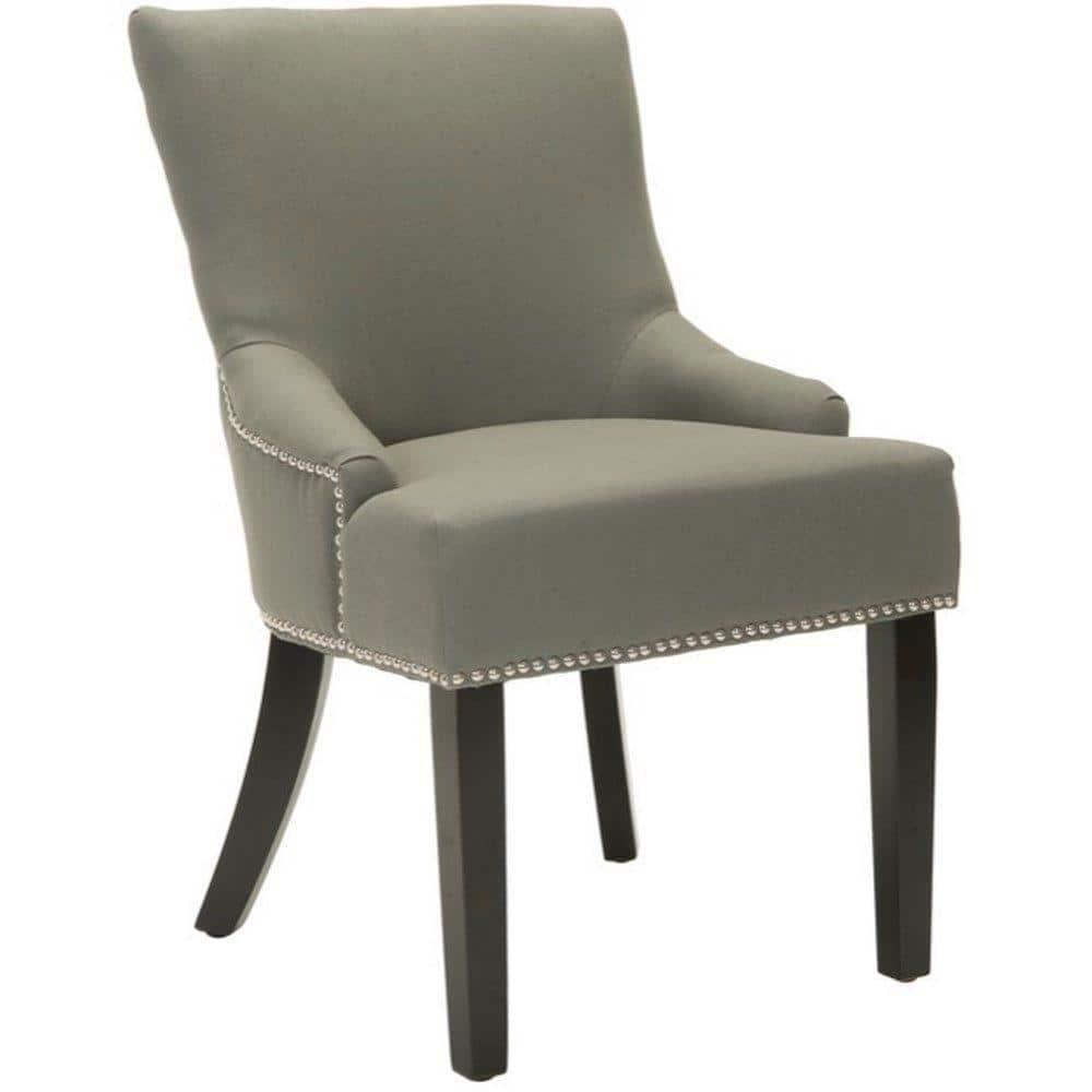 Lotus Sea Mist Linen Upholstered Parsons Side Chair