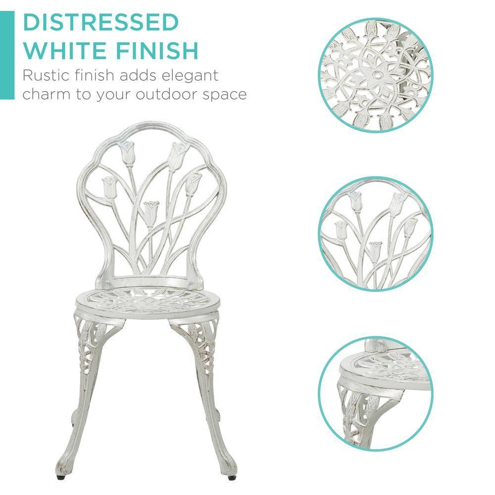 Fleur De Lis Living Stambaugh 2 - Person Patio Dining Set with Round Table