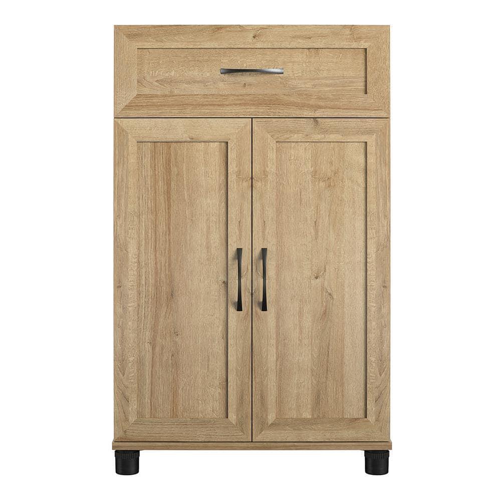 Systembuild Evolution Lory Framed 2 Door/1 Drawer Base Cabinet in Natural