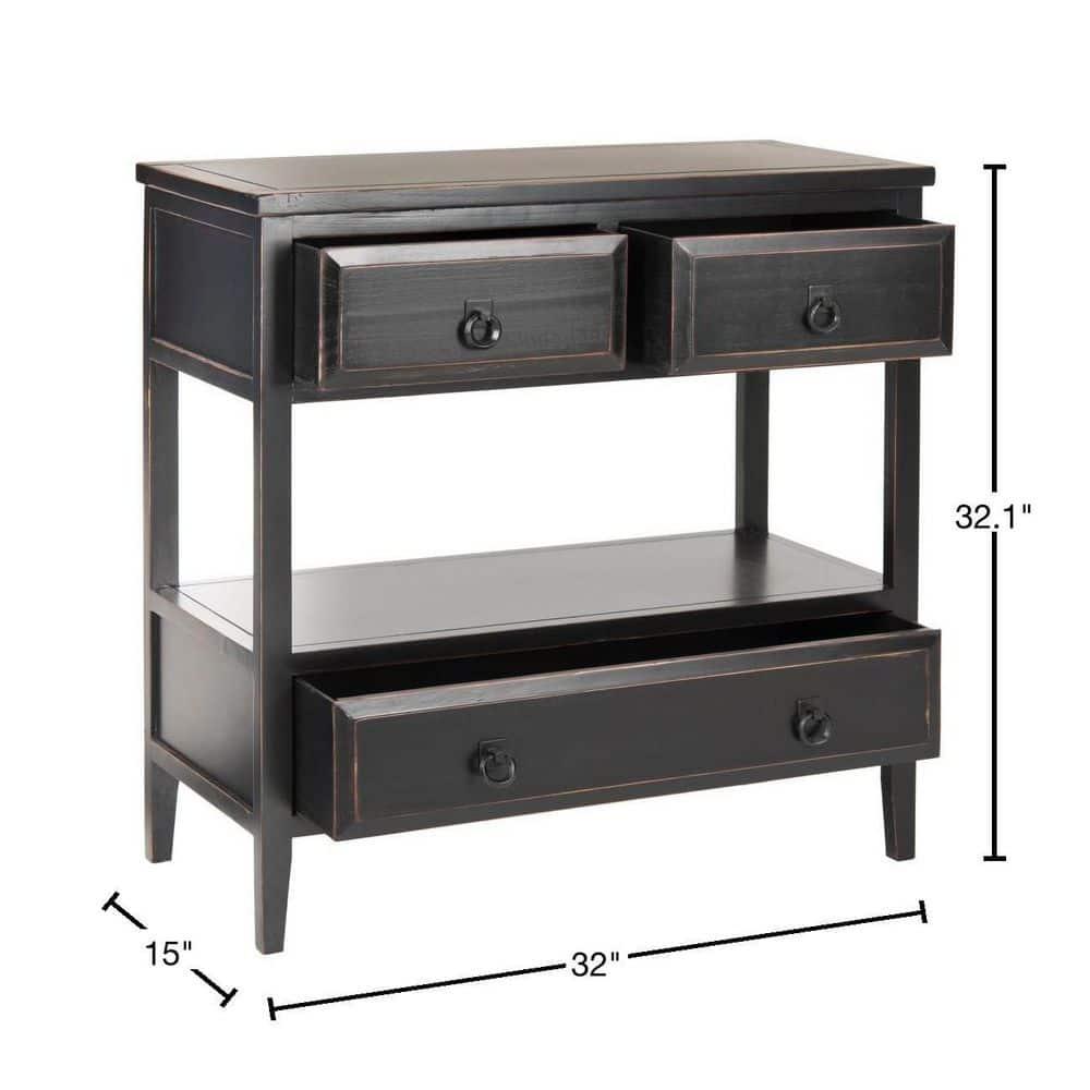 Branson Sideboard - Black - Safavieh.