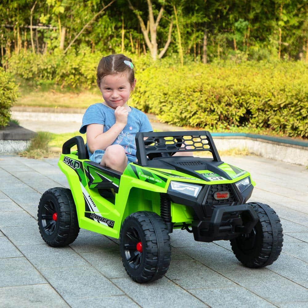12V Kids Ride On UTV with LED Lights and Horn