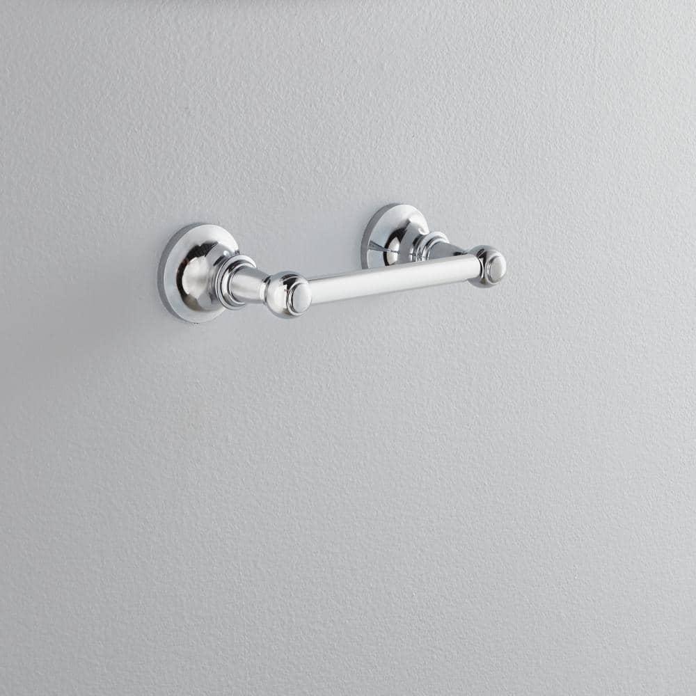 Moen DN4408CH Vale Double Post Pivoting Toilet Paper Holder, Chrome