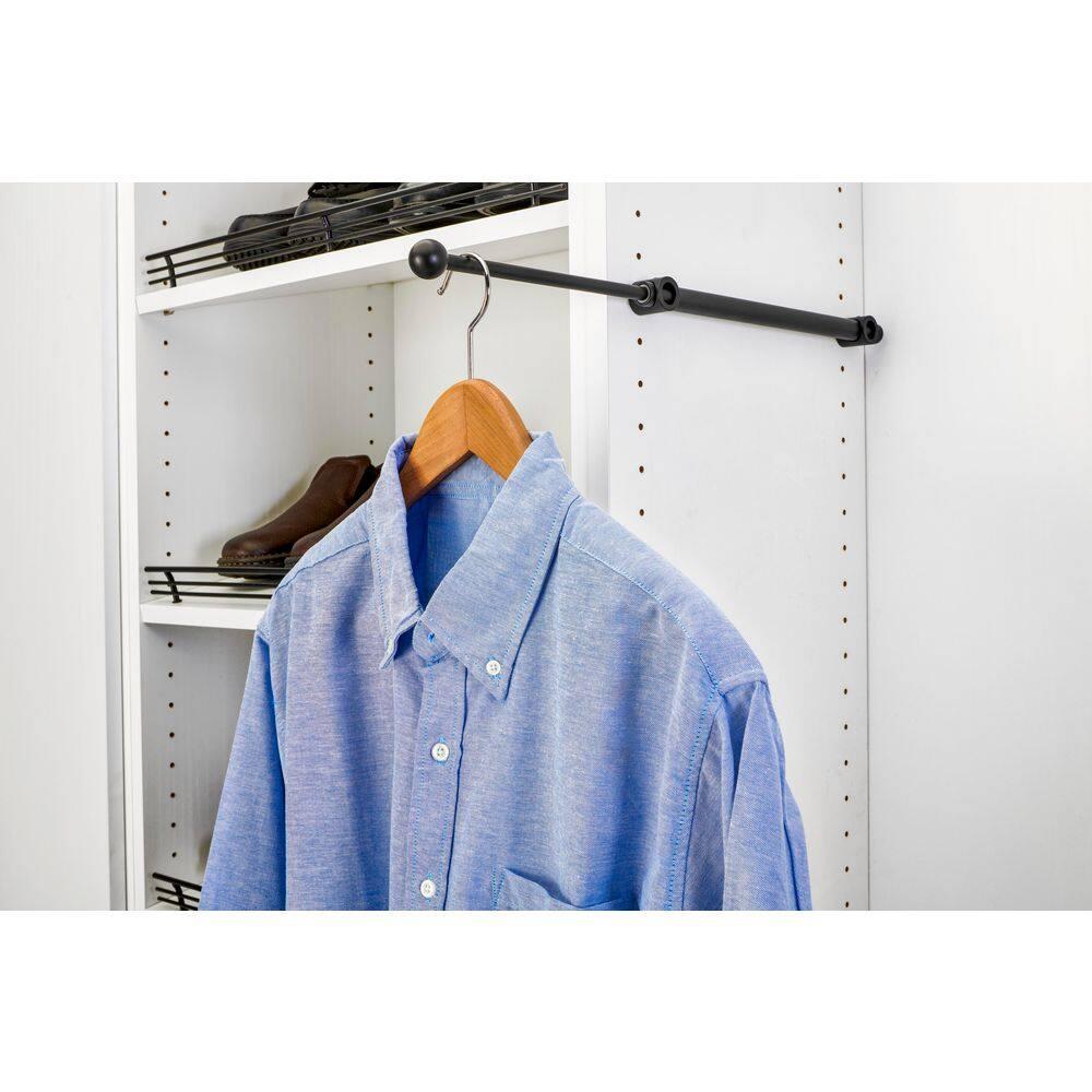 Sliding Valet Rod For Custom Closet Systems