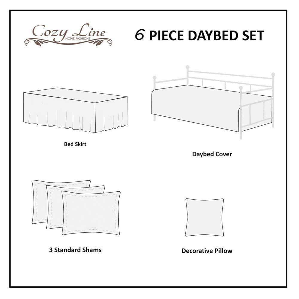 Traditional Cotton Paisley Quilt Set