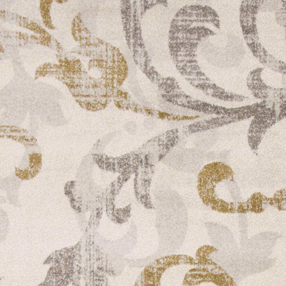 Amherst AMT428 Power Loomed Indoor Area Rug - Ivory/Light Grey - 8'x10' - Safavieh