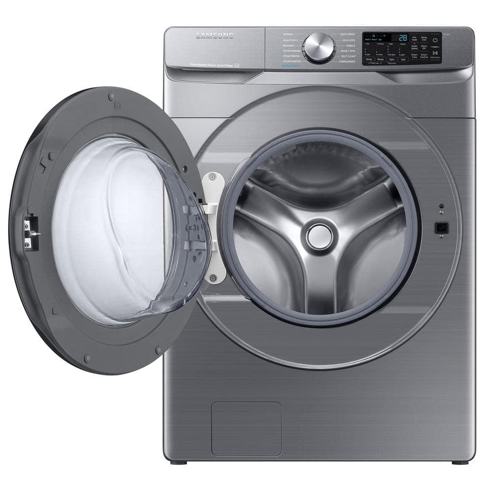Samsung 4.5 cu. ft. Large Capacity Smart Front Load Washer with Super Speed Wash