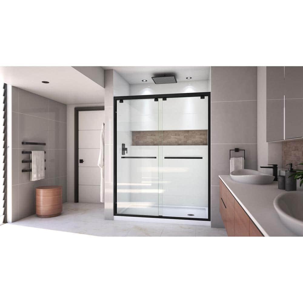 DreamLine Encore 78.75" H Semi-frameless Sliding Shower Enclosure DL-7007R-09