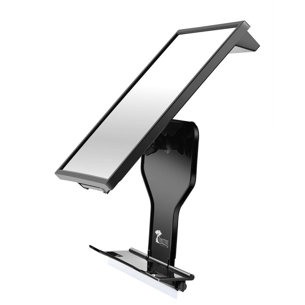 ToiletTree Products Fogless Shower Mirror with Squeegee, Adjustable Shaving Mirror