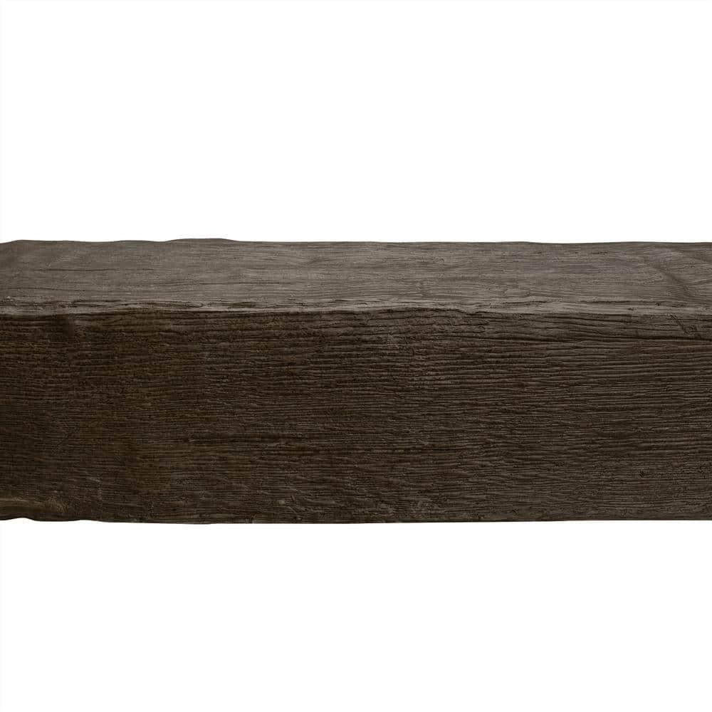 5-7/8 in x 7-7/8 in x 153 in Modern Faux Wood Beam