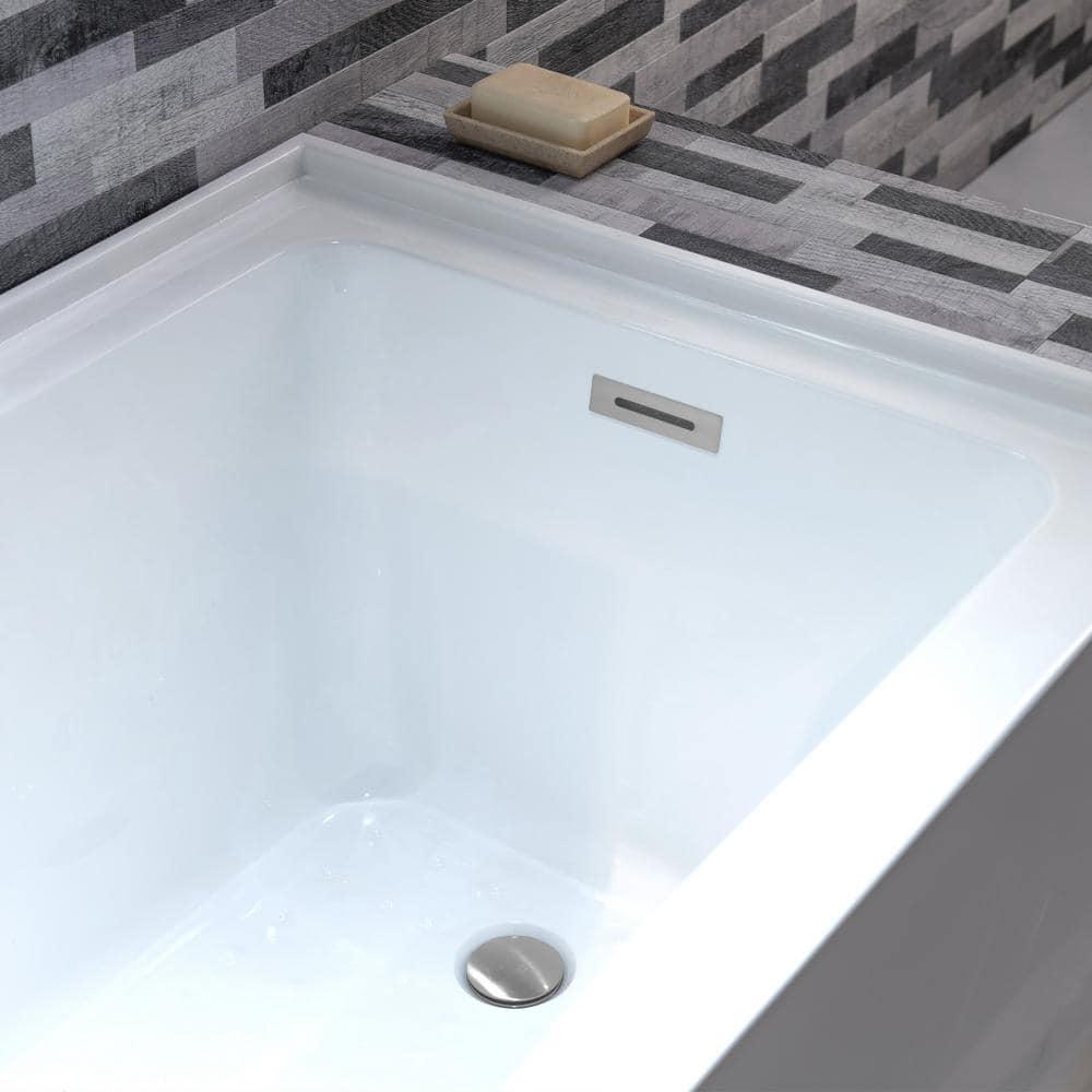 Vine 60'' x 30'' Alcove / Tile In Soaking Acrylic Bathtub