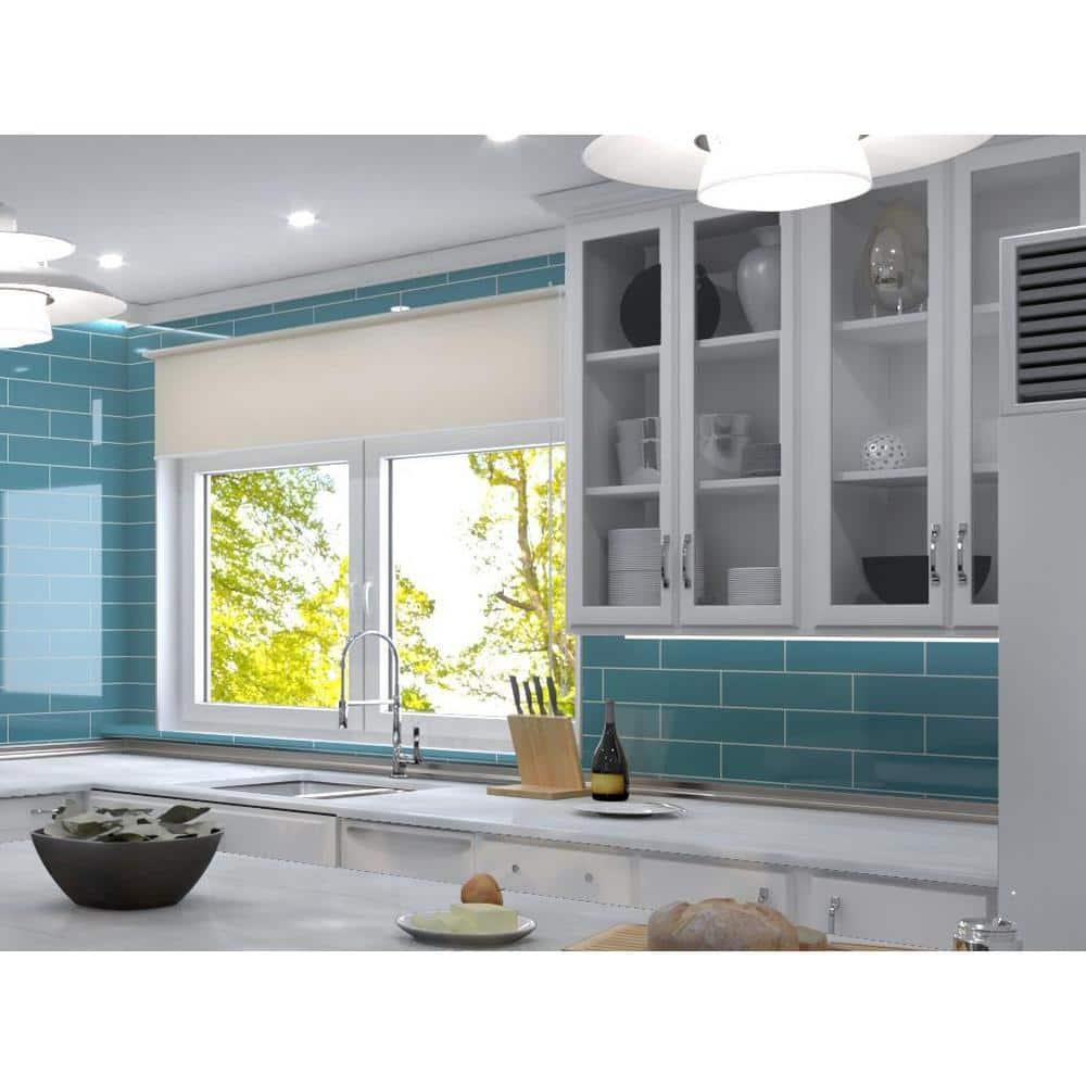 Andova Perfecto-Marvelli 4-in. x 16-in. Subway Textured Glossy Ceramic Wall Tile