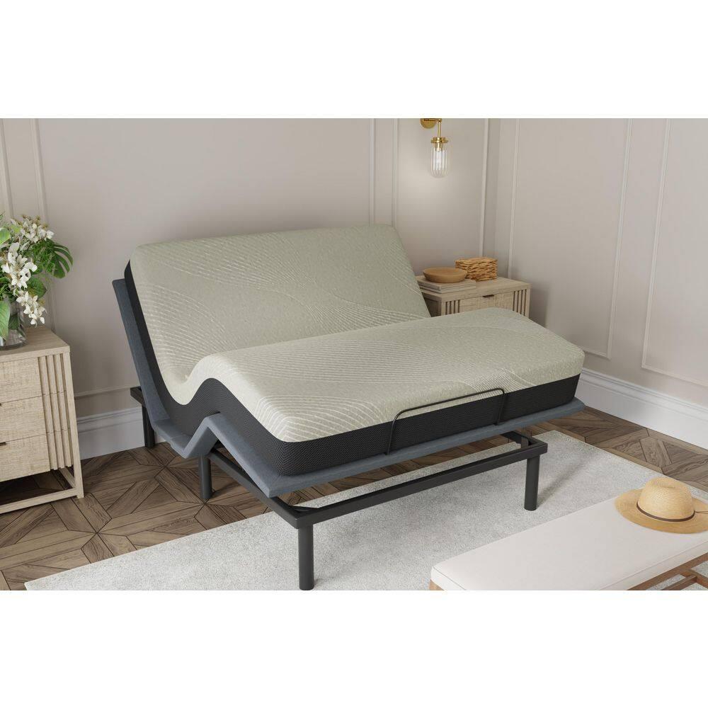 Queen Medium Gel Memory Foam Mattress with Breathable Design