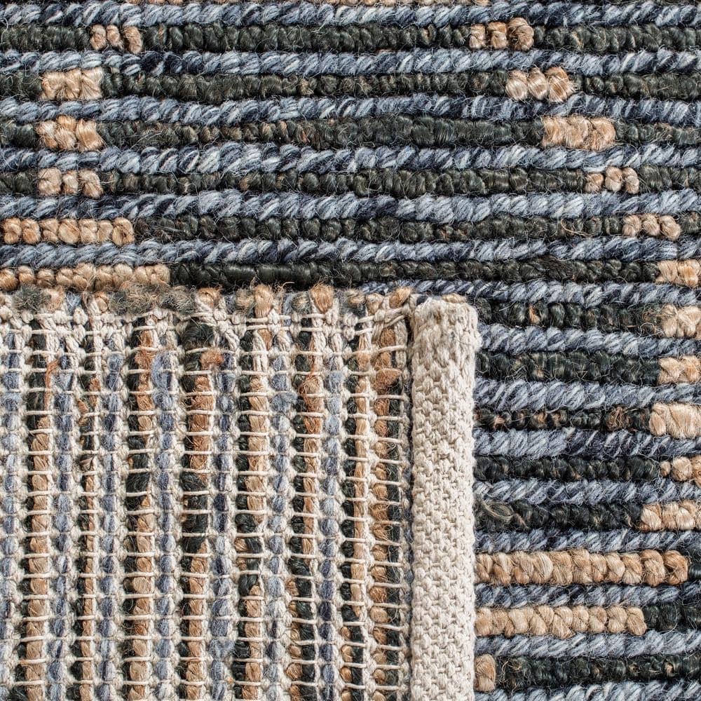 Natural Fiber NF218 Hand Woven Runner Rug - Beige/Charcoal - 2'3"x7' - Safavieh.